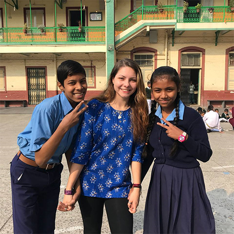 Photos from Iona College's Winter
immersion to Kolkata, India.