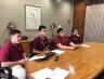 May 2022 - Students from Iona Prep during a Zoom call with staffers from New York State Senator Chuck Schumer’s office. Students met to lobby for some adjustments to be made to the Farm Bill for its renegotiation in 2023