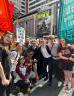 September 2023 - Students from Iona University join with Dr. Colonel West during the 2023 March to End Fossil Fuels in New York City