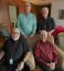 Br. Raymond Vercruysse, Br. Gabriel Dunbar, Br. Benedict McDonough, and Br. Justin O'Connell.